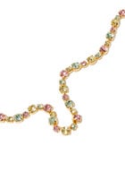 Summer Combo Calanthe Necklace, 18K Gold-Plated Brass & Crystals